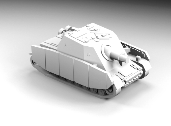 Picture of 1:200 Scale - Brummbar - Mid - Schurzen