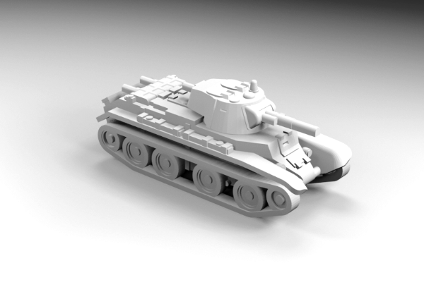 Picture of 1:200 Scale - BT-7 - 1937 - With BT 7  1937 Turret