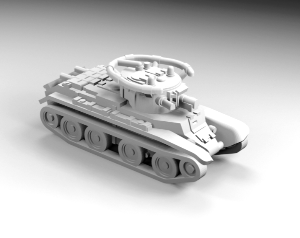 Picture of 1:200 Scale - BT-7 - 1937 - With BT-7Ar Turret