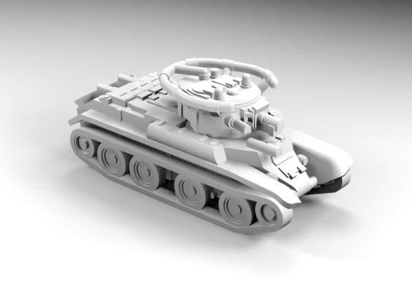 Picture of 1:160 Scale - OT-7 - With BT7Ar Turret