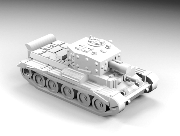 Picture of 1:200 Scale - Cromwell IV - With Cromwell VI Turret
