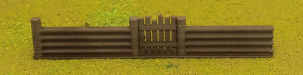 Picture of 1:72 Scale - Palisade With Gate (4 Pack)