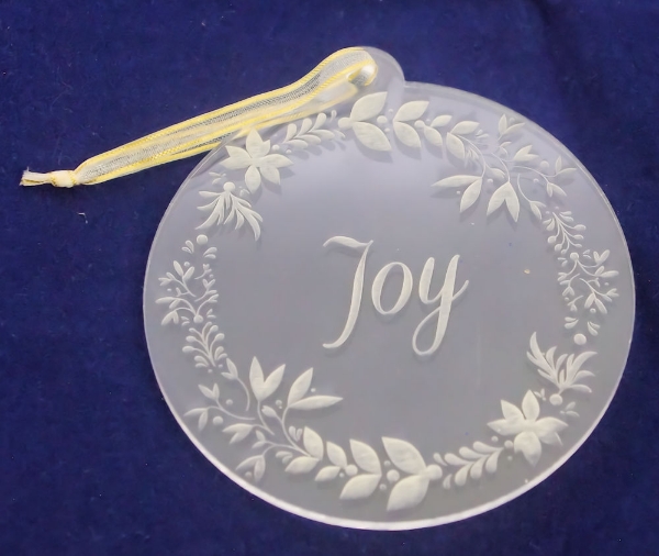 Picture of Christmas Decoration - Circle With Joy