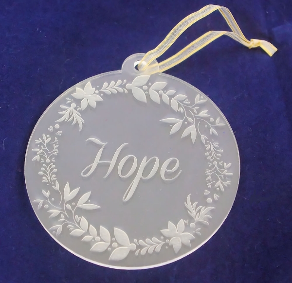 Picture of Christmas Decoration - Circle With Hope 