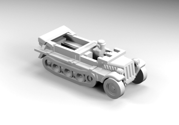 Picture of 1:200 Scale - SDKFZ 10 ausf B