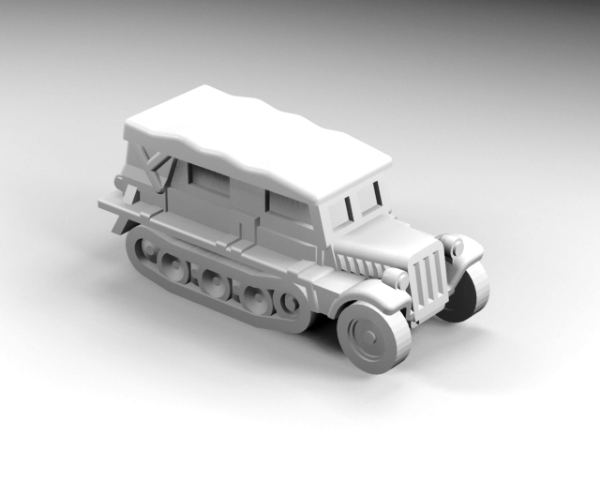 Picture of 1:200 Scale - SDKFZ 10 ausf B - Full Closed