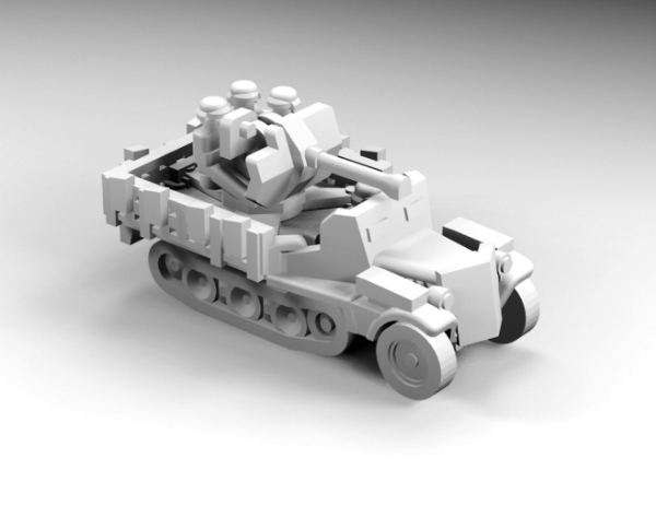 Picture of 1:144 Scale - SDKFZ 10-4 - Armour - Sides Folded