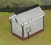 Picture of 1:72 Scale - Storage Shed - Corrugated Iron - Brick Base