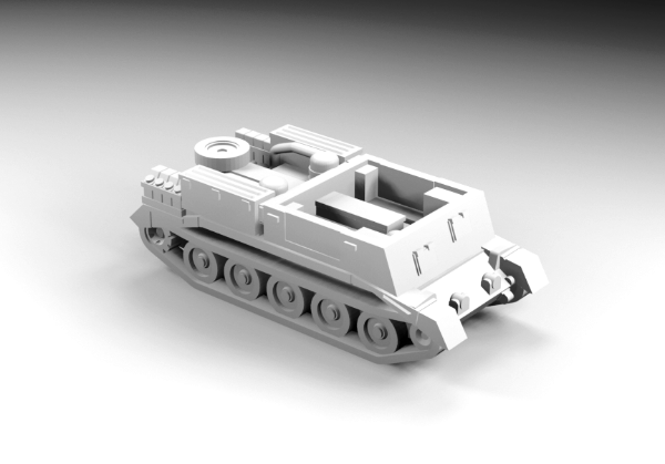 Picture of 1:200 Scale - Crusader Gun Tractor