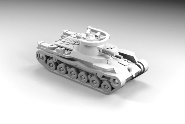 Picture of 1:200 Scale - Chi-Ha - Vents Open