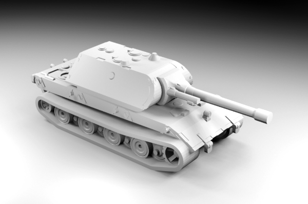 Picture of 1:144 Scale - E-100 - With Maus 150 Turret