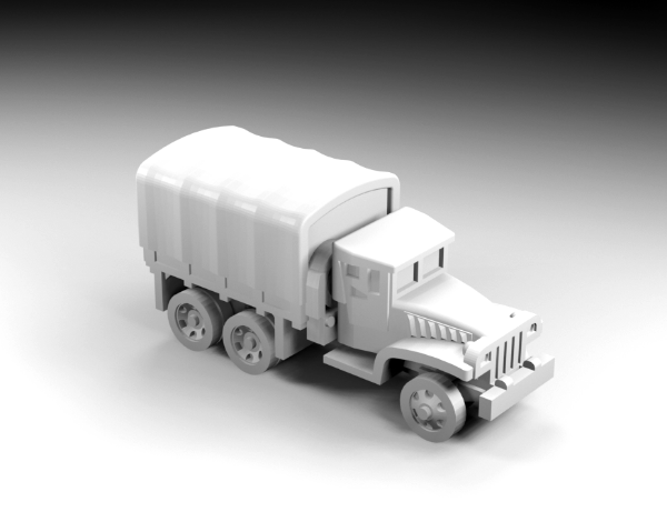 Picture of 1:160 Scale - GMC - CCKW252 - Closed - Closed