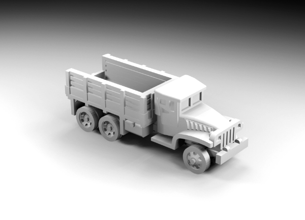 Picture of 1:144 Scale - GMC - CCKW253 - Closed - Open
