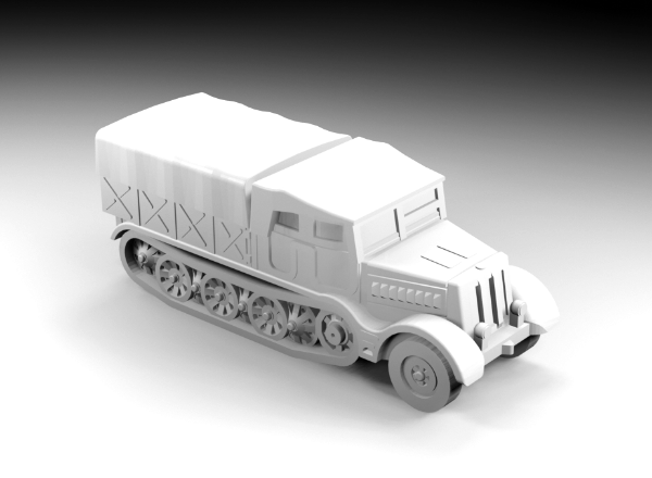 Picture of 1:160 Scale - SDKFZ 9 - Closed - Closed