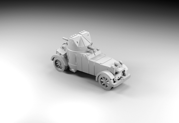 Picture of 1:100 Scale - White AC - Radiator Open