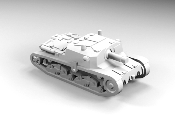 Picture of 1:200 Scale - Semovente M40 DA75-18