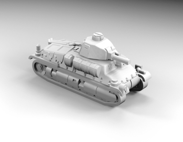 Picture of 1:144 Scale - Somua S35 - With German Turret