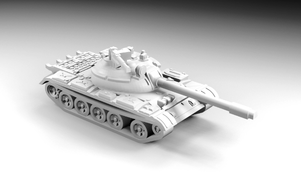 Picture of 1:144 Scale - T-54A - With Refit Turret