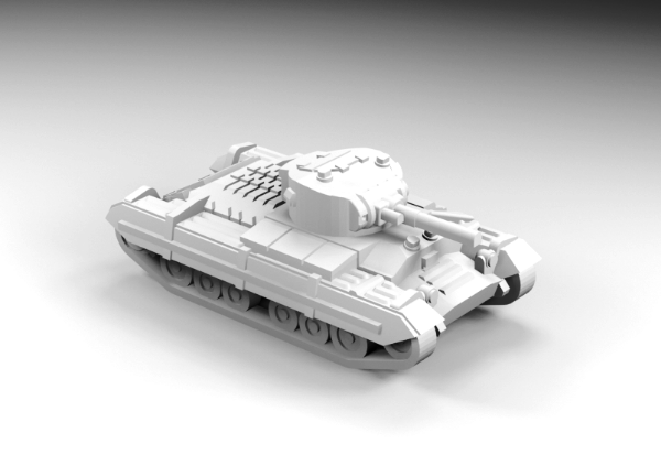 Picture of 1:144 Scale - Valentine II - Sand Shield - No Aerial Turret