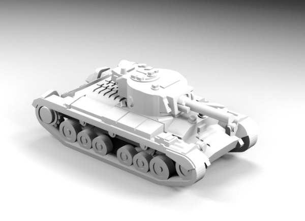 Picture of 1:200 Scale - Valentine III - Fuel - With CS Turret