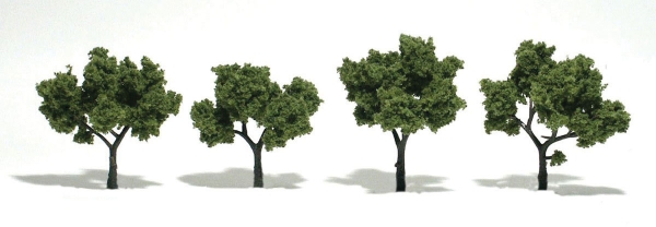 Picture of Realistic Trees - Light Green (5.08cm - 7.62cm) - 4 Pack