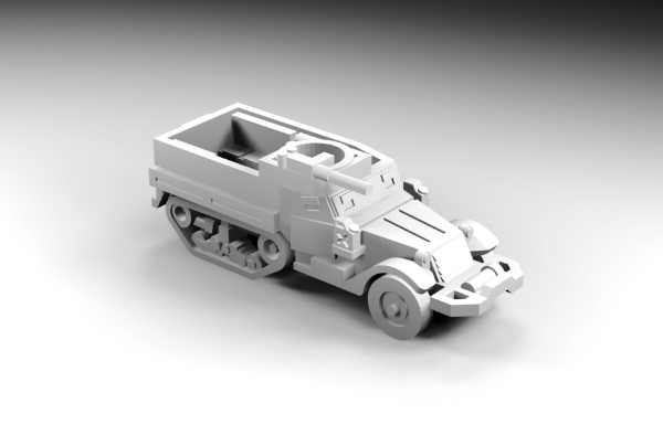 Picture of 1:160 Scale - M3A1 Halftrack - Winch