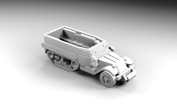 Picture of 1:200 Scale - M5 Halftrack - Roller