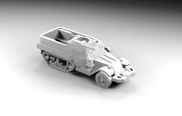 Picture of 1:200 Scale - M5A1 Halftrack - Winch