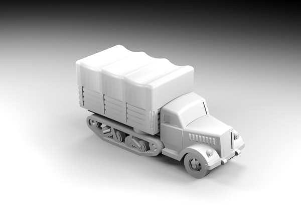 Picture of 1:160 Scale - Opel Blits - 3T - Maultier - Covered