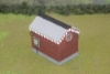 Picture of 1:56 Scale - Storage Shed - Brick - Plain Base
