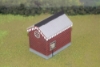 Picture of 1:56 Scale - Storage Shed - Brick - Plain Base