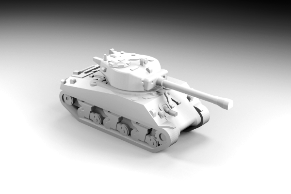 Picture of 1:160 Scale - Sherman M4A2-W