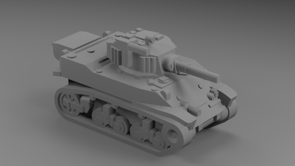 Picture of 1:200 Scale - Stuart M5A1