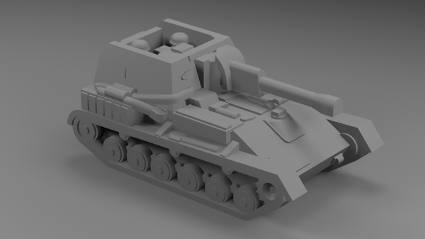 Picture of 1:200 Scale - SU-76M - Late