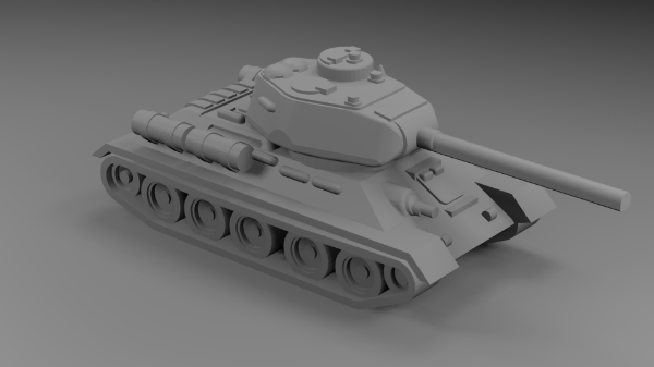 Picture of 1:200 Scale - T-34-85 - 1944 - 2