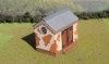 Picture of 1/87 Scale - Dilapidated Storage Shed - Wood Base