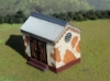 Picture of 1/56 (28mm) Scale - Dilapidated Storage Shed - Brick Base