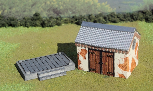 Picture of 1/35 Scale - Dilapidated Storage Shed - Plain Base
