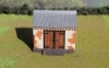 Picture of 1/35 Scale - Dilapidated Storage Shed - Stone Base