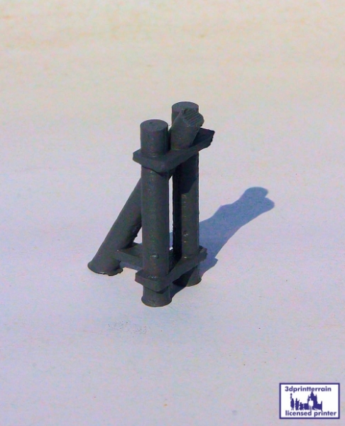 Picture of 1/72 Scale - Normandy Harbour - Mooring Post (5 Pack)