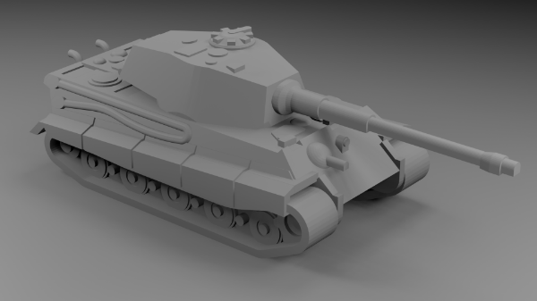 Picture of 1:160 Scale - Tiger II - Part Guards - Henschel Turret