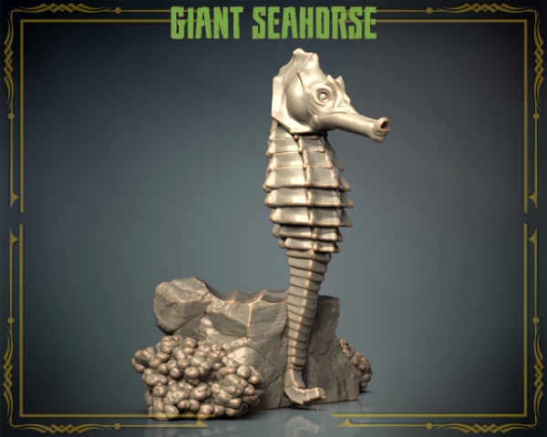 Picture of Animals Set 3 - Giant Sea Horse