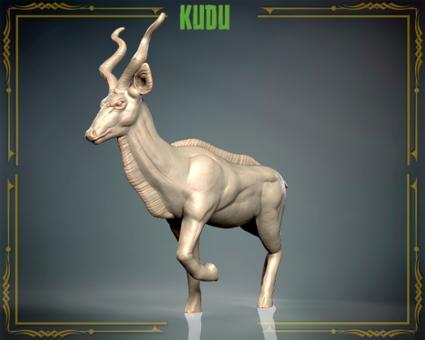Picture of Animals Set 3 - 1/87 Scale - Kudu (5 Pack)