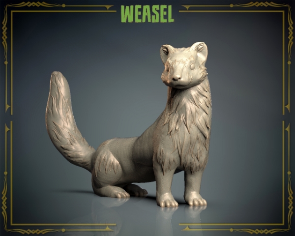 Picture of Animals Set 3 - Weasel (2 Pack)
