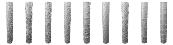 Picture of Textured Rollers Set 16 - Long