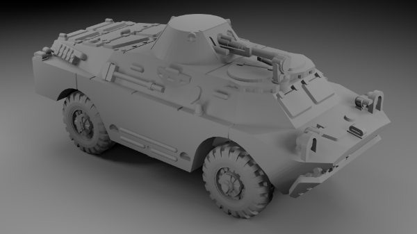 Picture of 1:100 Scale - BRDM-2 - Early - IR