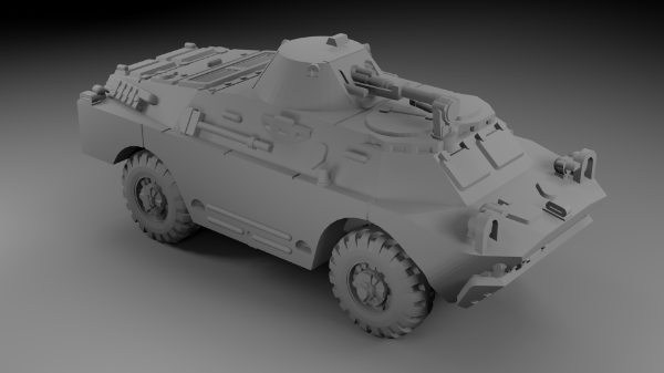 Picture of 1:100 Scale - BRDM - 2 - Mid - IR