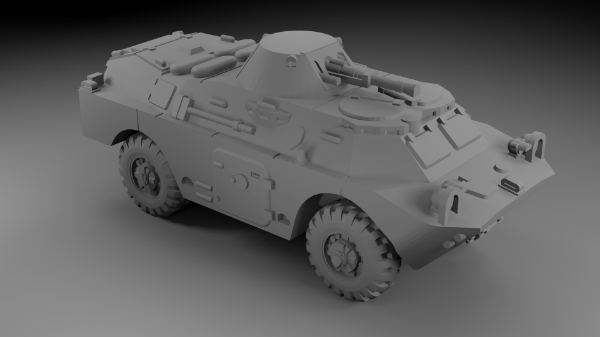 Picture of 1:100 Scale - BRDM-2 - Rebuild - Ukraine