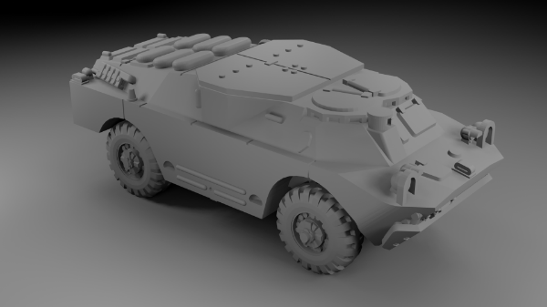 Picture of 1:100 Scale - BRDM-2 - 9m14m Sagger - Late - Closed