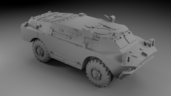 Picture of 1:100 Scale - BRDM-2um - Early